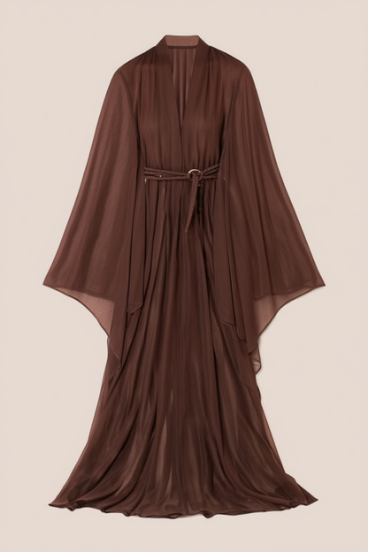 Ultimate Solara - Chain Detail Bodysuit & Butterfly Kimono Set